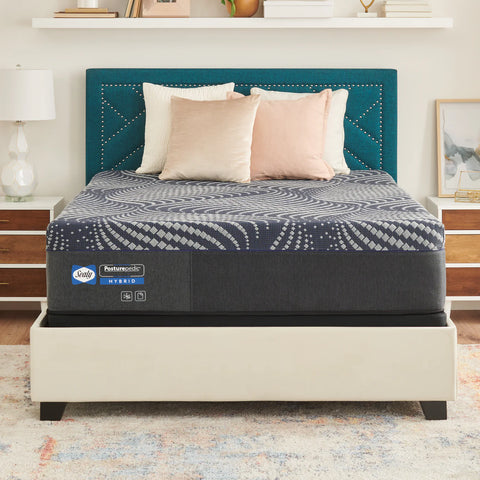 Sealy Brenham Firm Hybrid Mattress-Tempur-Sealy-Sleeping Giant