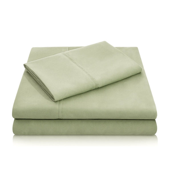 Malouf Brushed Microfiber Fern Sheet Set-Malouf-Sleeping Giant